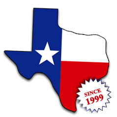 Texas Auto Exchange, shape of Texas, serving Texas since 1999